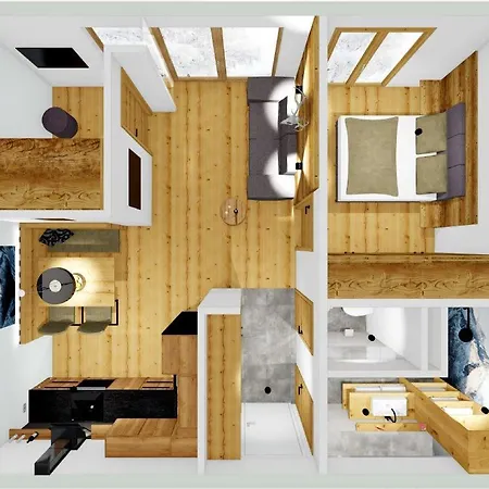 Familienwohnung Wildspitze 아파트