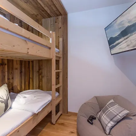 아파트 Familienwohnung Wildspitze 푸겐