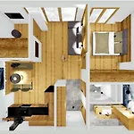 Familienwohnung Wildspitze 아파트